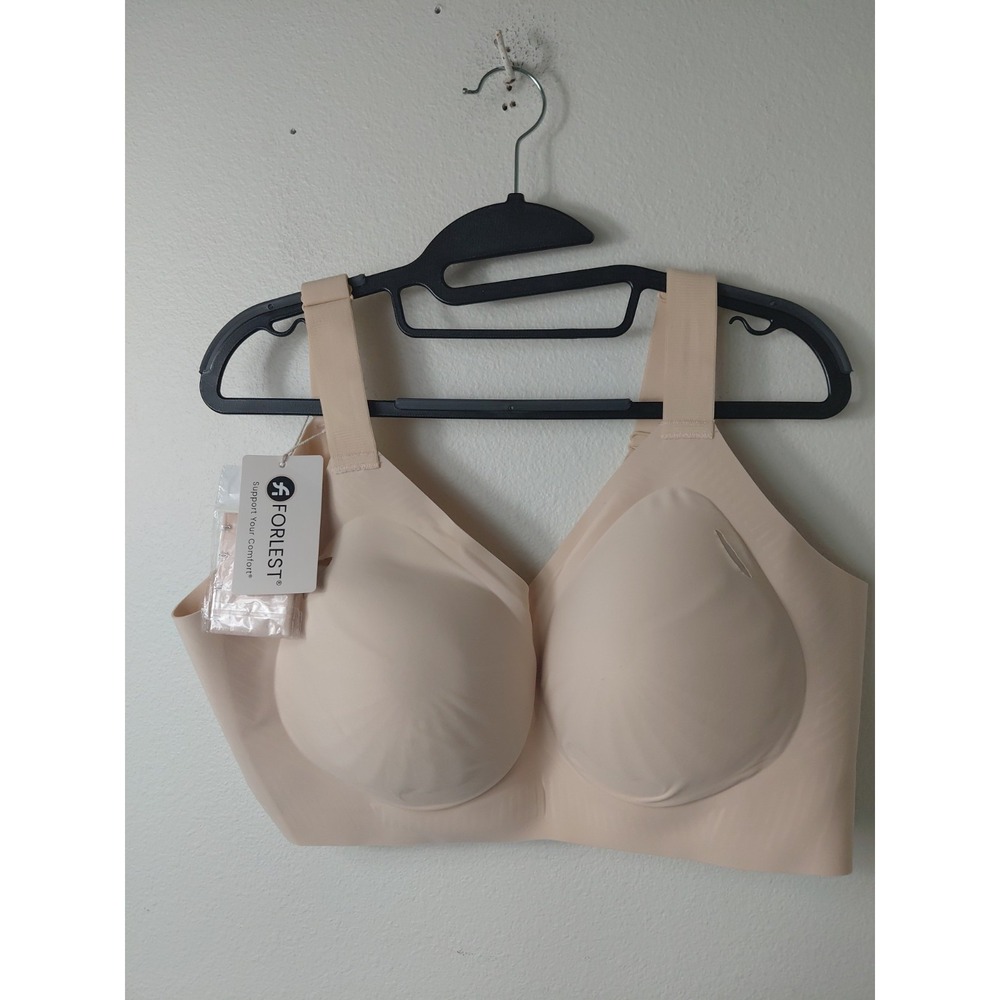NWT Forlest Bra Women's Size 5XL Jelly Gel Comfort Support Adjustable Org $50
